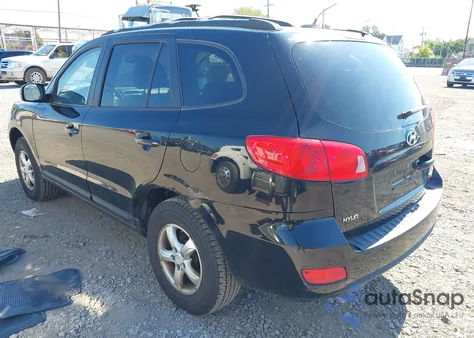 2008 Hyundai Santa Fe Gls z USA, uszkodzony, nr VIN 5NMSG73D28H209280